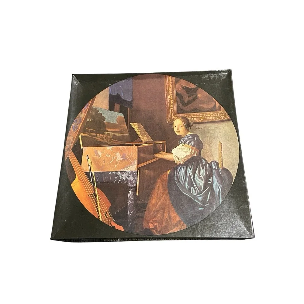 Vintage Waddington Vermeer A Young Lady Seated at a Virginal 500 Pc Puzzle 1972